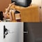 Hangman Furniture Tipover Prevention Anti-Tip Kit for Dressers, Curios, Cabinets - Rated 400 lbs in Stud TK400L - alternate 2